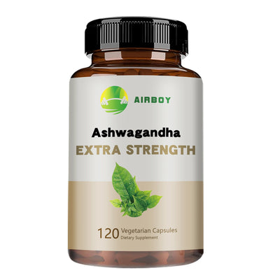 Ashwagandha - Relieve Stress, Focus, Boost Brain, Replenish Energy, Improve Sleep Health - 120 Capsules