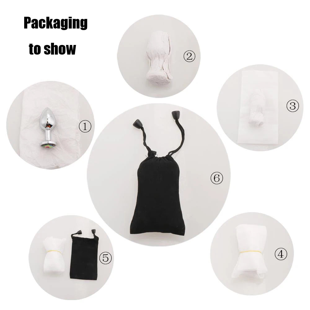 Metal Butt Plug Stainless Steel