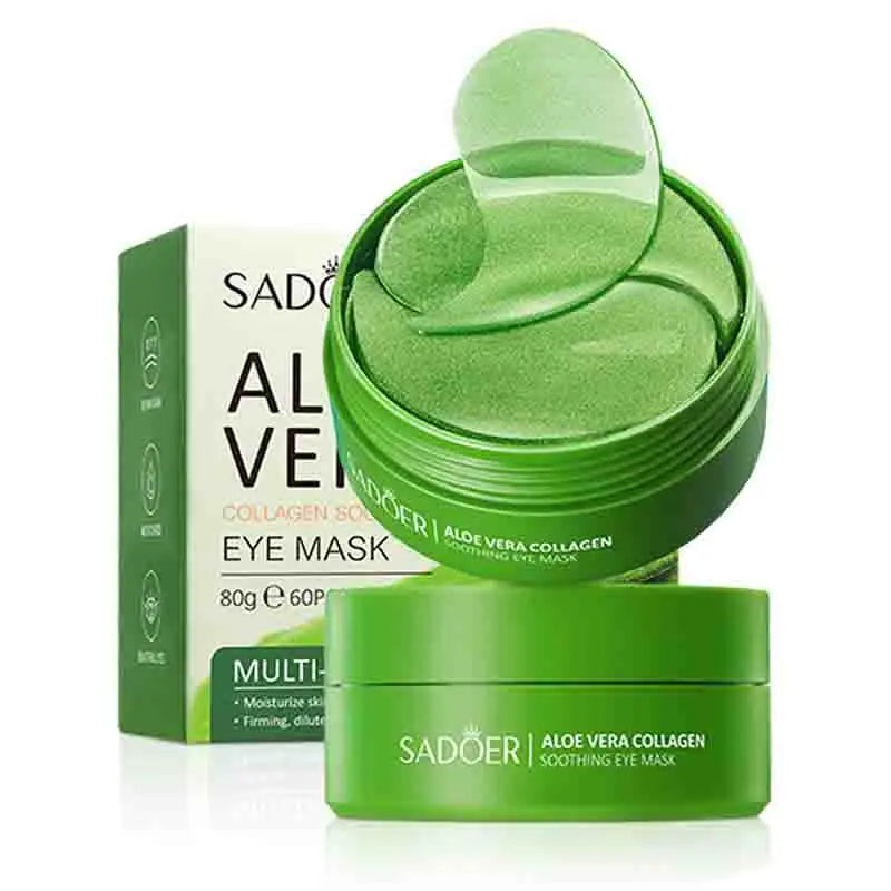 60 Aloe Vera Collagen Eye Mask Skin Care Products