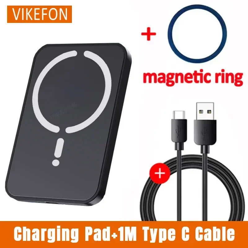100W Magnetic Wireless Car Charger for iPhone