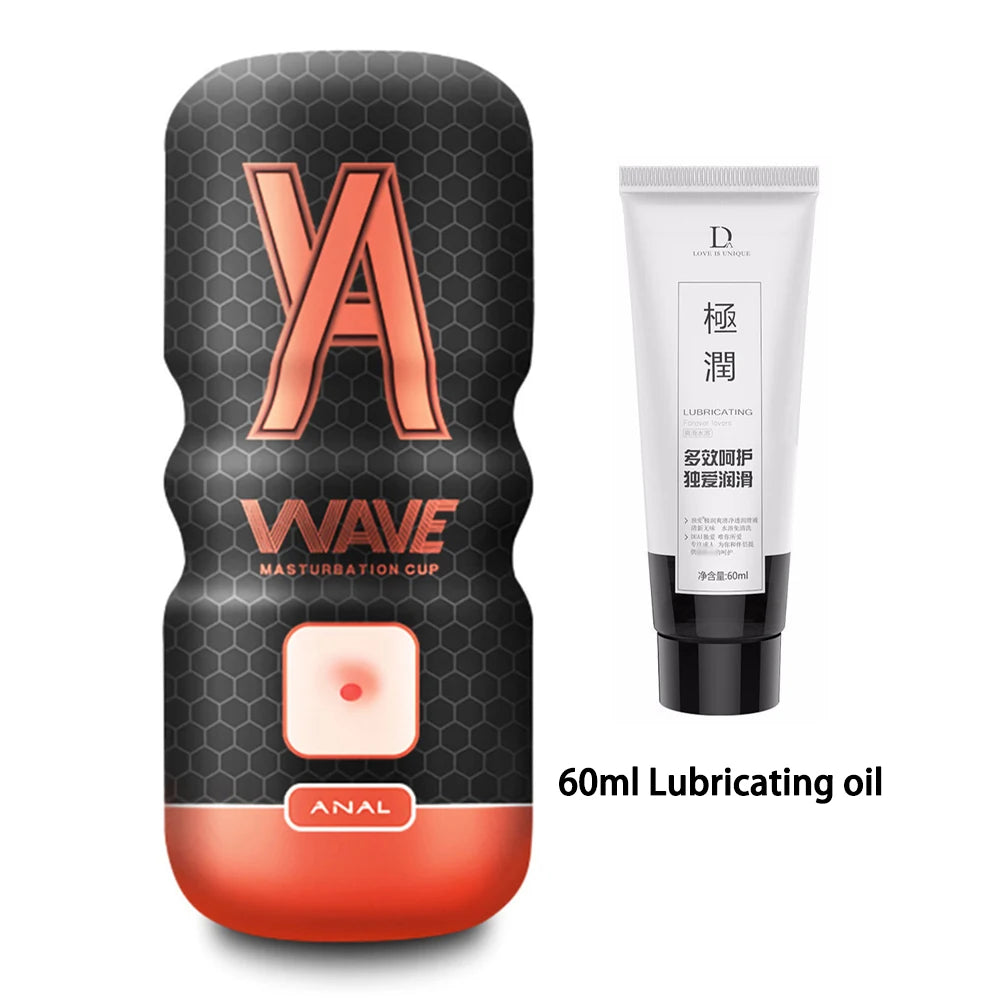 WAVE Powerful Sucking Masturbation Cup