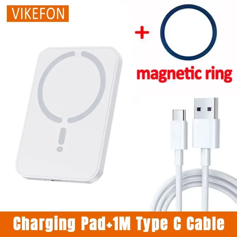 100W Magnetic Wireless Car Charger for iPhone