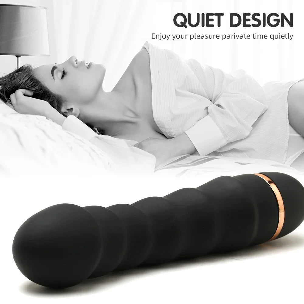 20 Modes Vibrator Soft Silicone Dildo