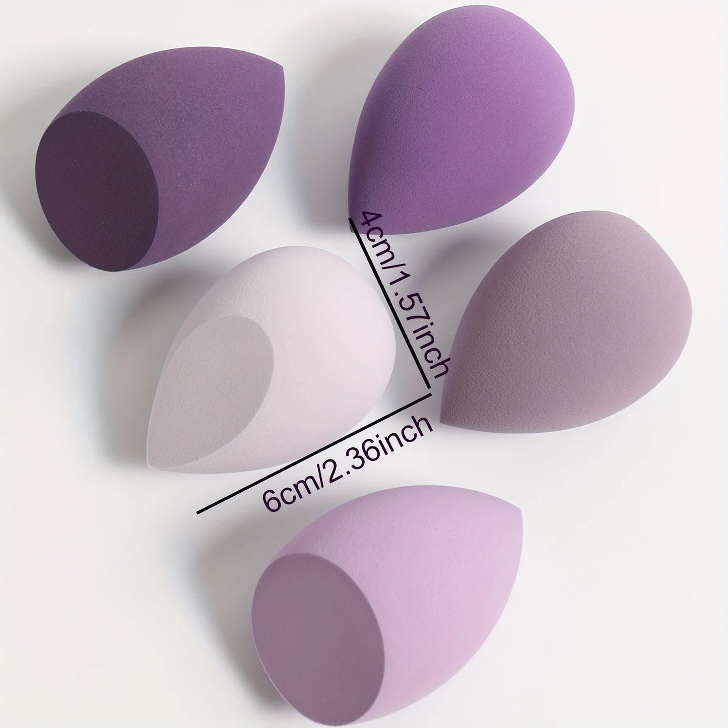 Makeup sponge set suitable for liquid BB