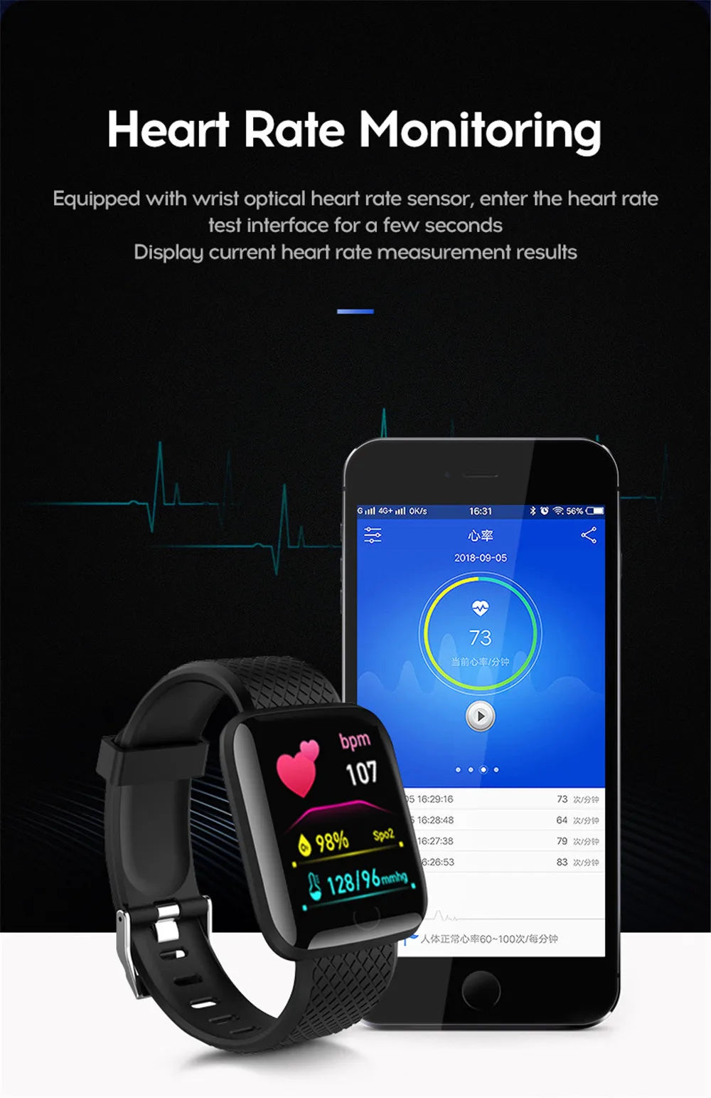 D13 Smart Watch For Men Women Kids