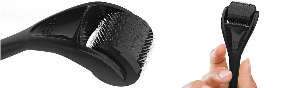 540 Needles for Facial Body Hair Growth Derma Roller for Skin Beard