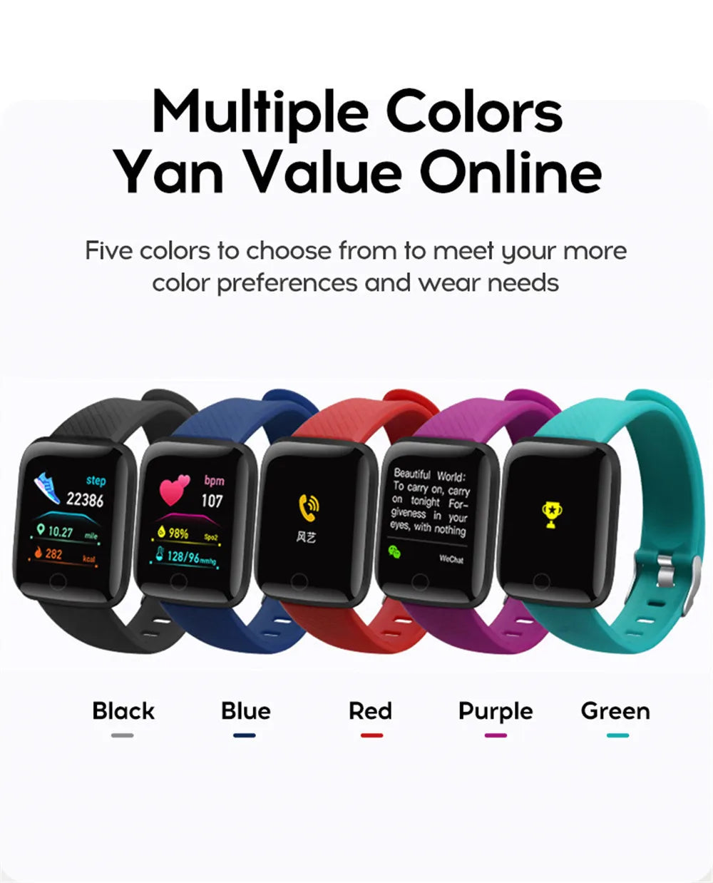 116Plus Sport Wristband Running Fitness Monitor