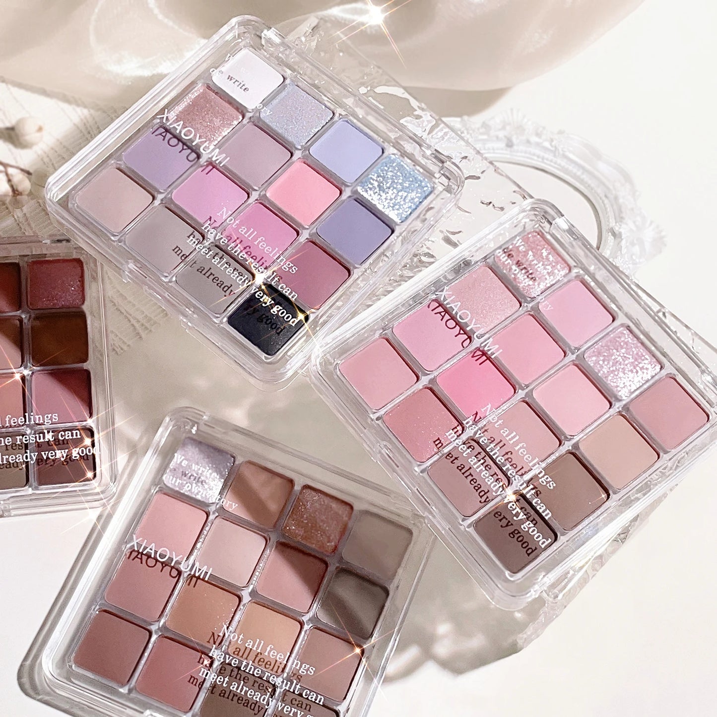 Sixteen-color sunset makeup eye shadow