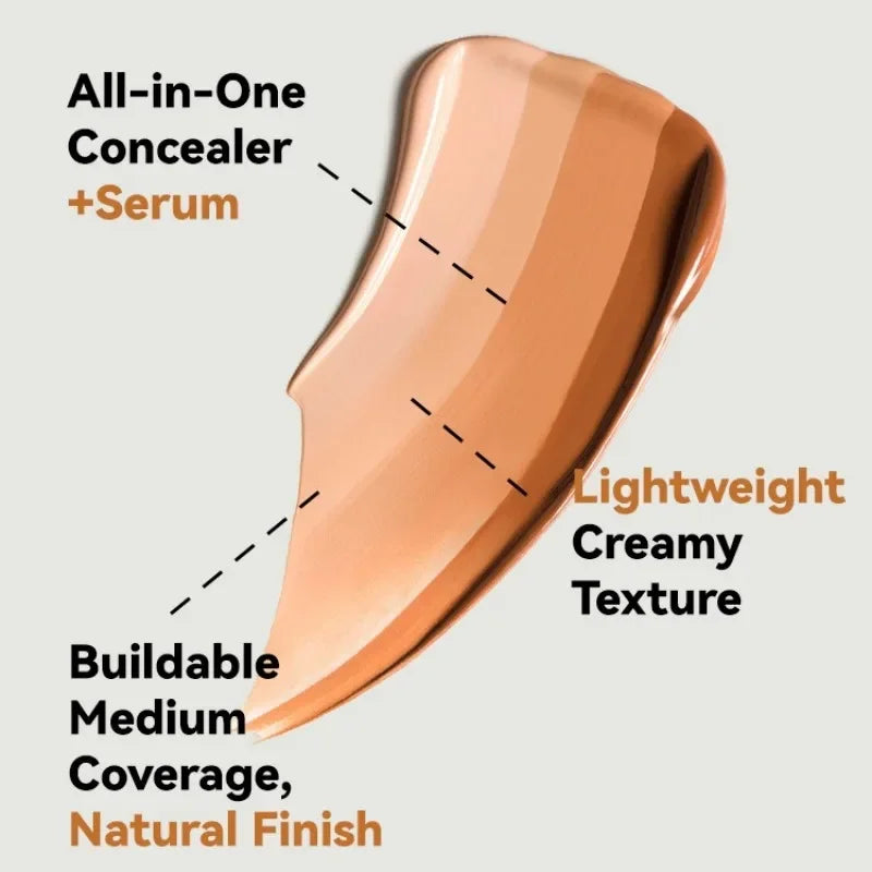 Face Foundation Cream Oil-Control Matte Professional Makeup