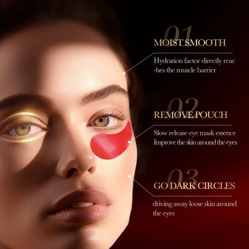 60 SADOER Red Pomegranate Collagen Eye Mask Skin Care