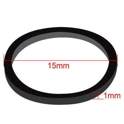 1000 Mini Rubber Bands Soft Elastic Bands for Kid Hair Braids Hair (Black）