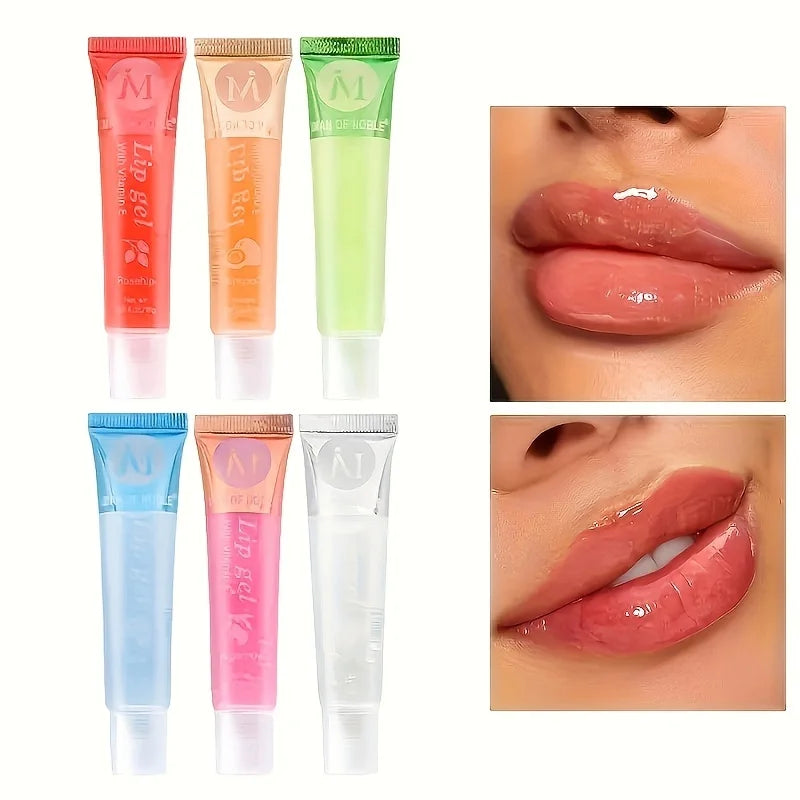 6 Moisturizing Clear Lip Gloss