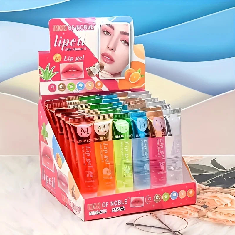 6 Moisturizing Clear Lip Gloss
