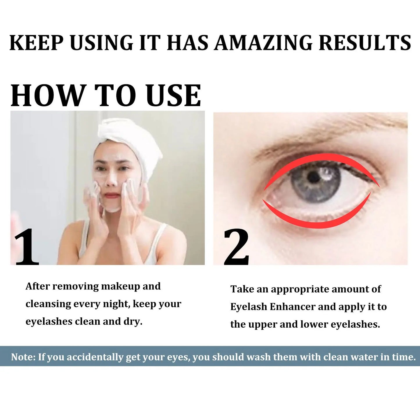 EELHOE Eyelash Enhancer Serum Lengthening Eyelashes 3ml