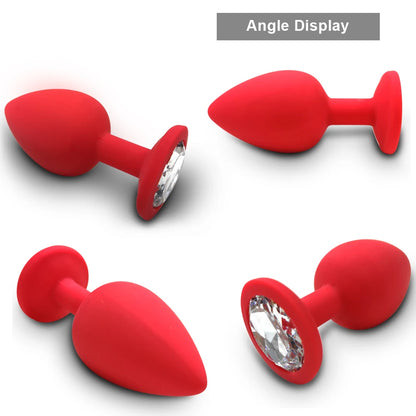 10 Speeds Mini Bullet Vibrator  Anal Toy Set
