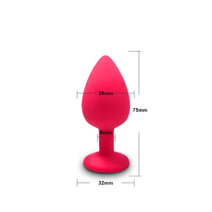 10 Speeds Mini Bullet Vibrator  Anal Toy Set