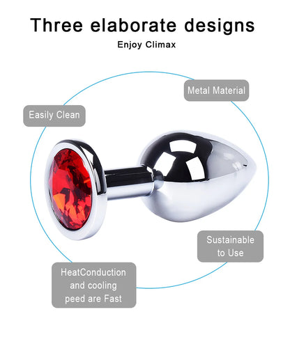 Metal Butt Plug Stainless Steel