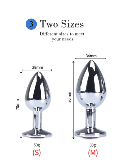 Metal Butt Plug Stainless Steel