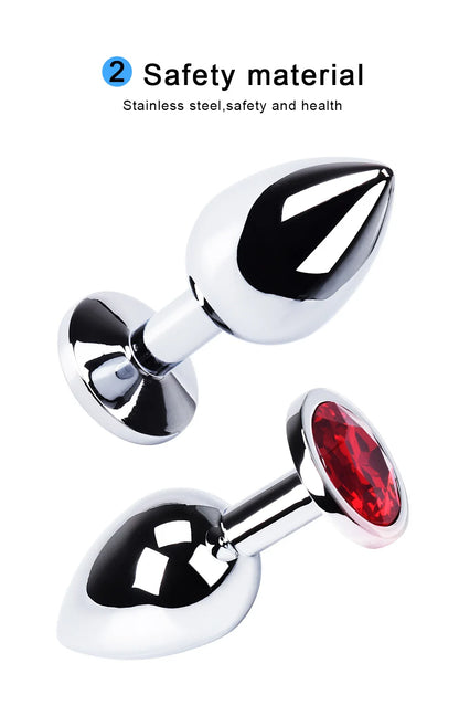 Metal Butt Plug Stainless Steel