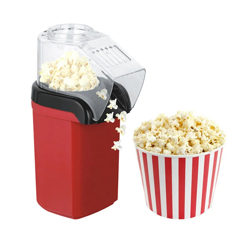 Popcorn Machine High Popping Rate Fully Automatic Popcorn Machine Electric Air Popper Mini Popcorn Machine for Home Kitchen