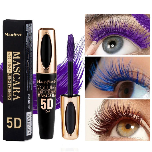 5D Silk Mascara with Big Eyes, Strong and Lasting Black Content