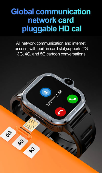 Valdus Smart Watch Men GPS 16G/64G ROM Storage 4G SIM Card WIFI