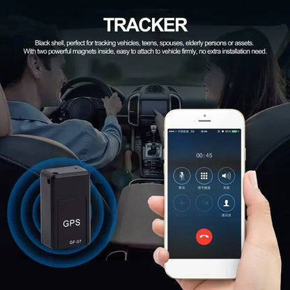 GPS Tracker Strong Magnetic Car Tracking Anti-Lost Anti-Theft Equipment Mini