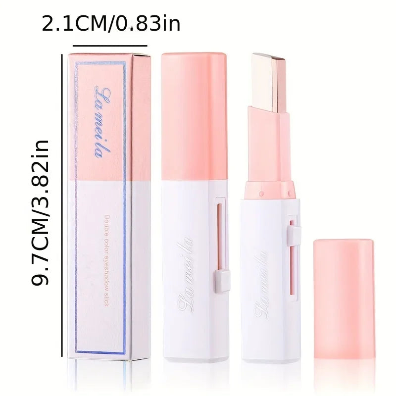 Two Color Gradient Eye Shadow Stick Three Dimensional Natural