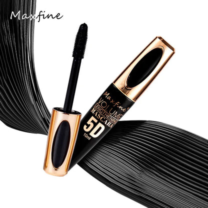 5D Silk Mascara with Big Eyes, Strong and Lasting Black Content