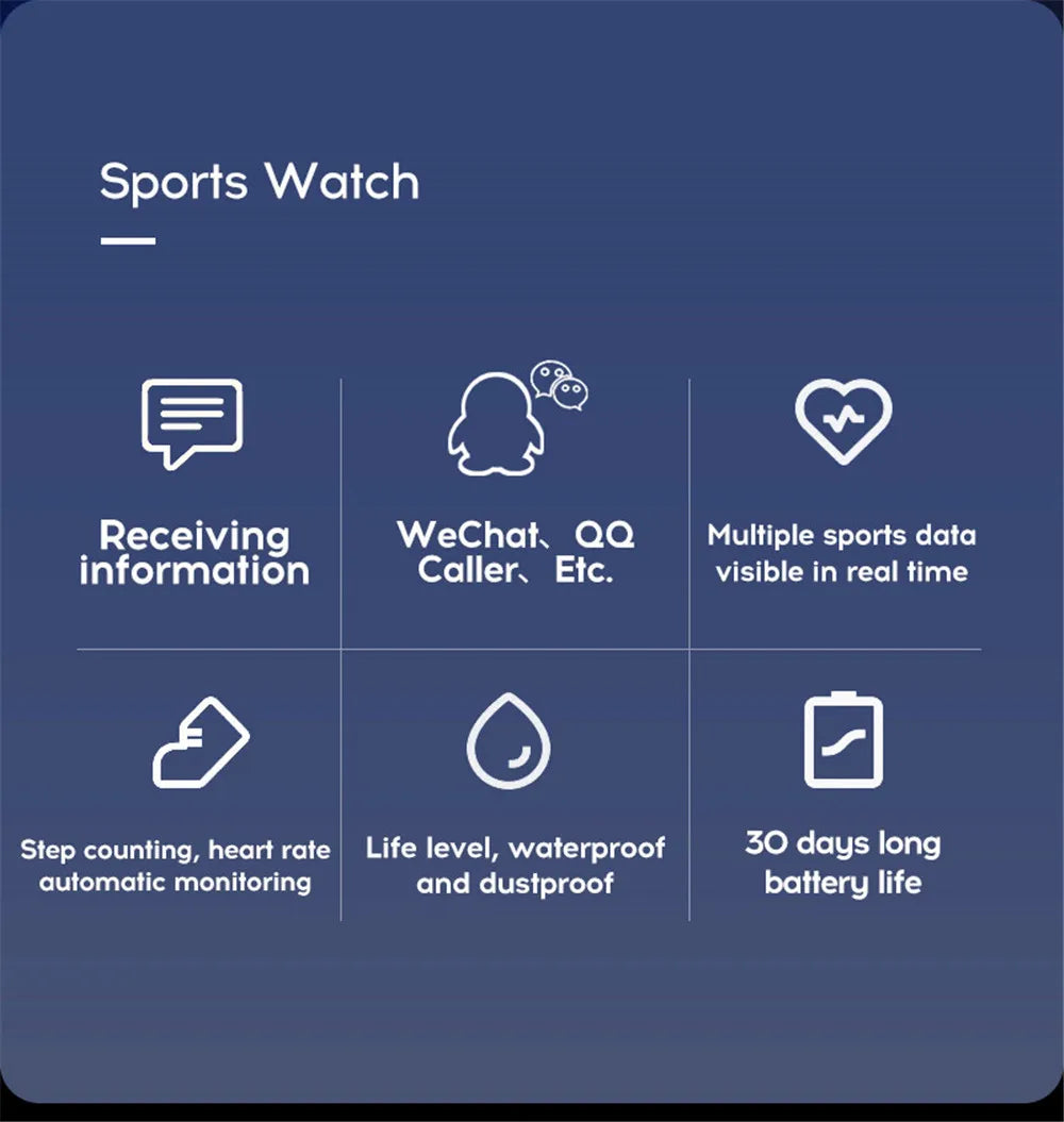 D13 Smart Watch For Men Women Kids