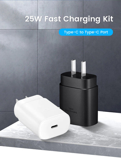 25W PD Charger Adapter with Cable