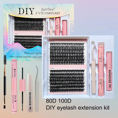 Lashes Clusters Set Extensions Kit