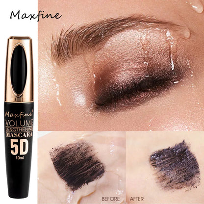 5D Silk Mascara with Big Eyes, Strong and Lasting Black Content