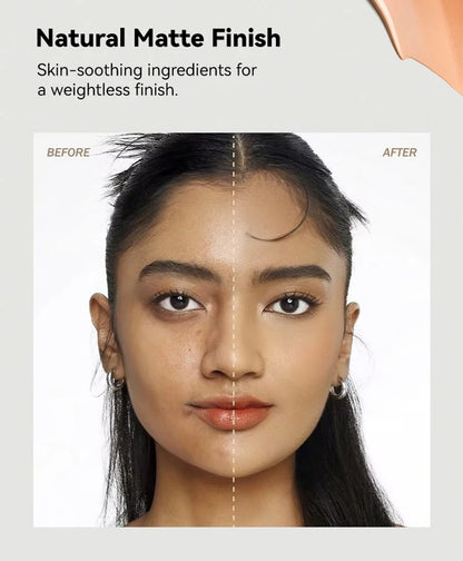 Face Foundation Cream Oil-Control Matte Professional Makeup
