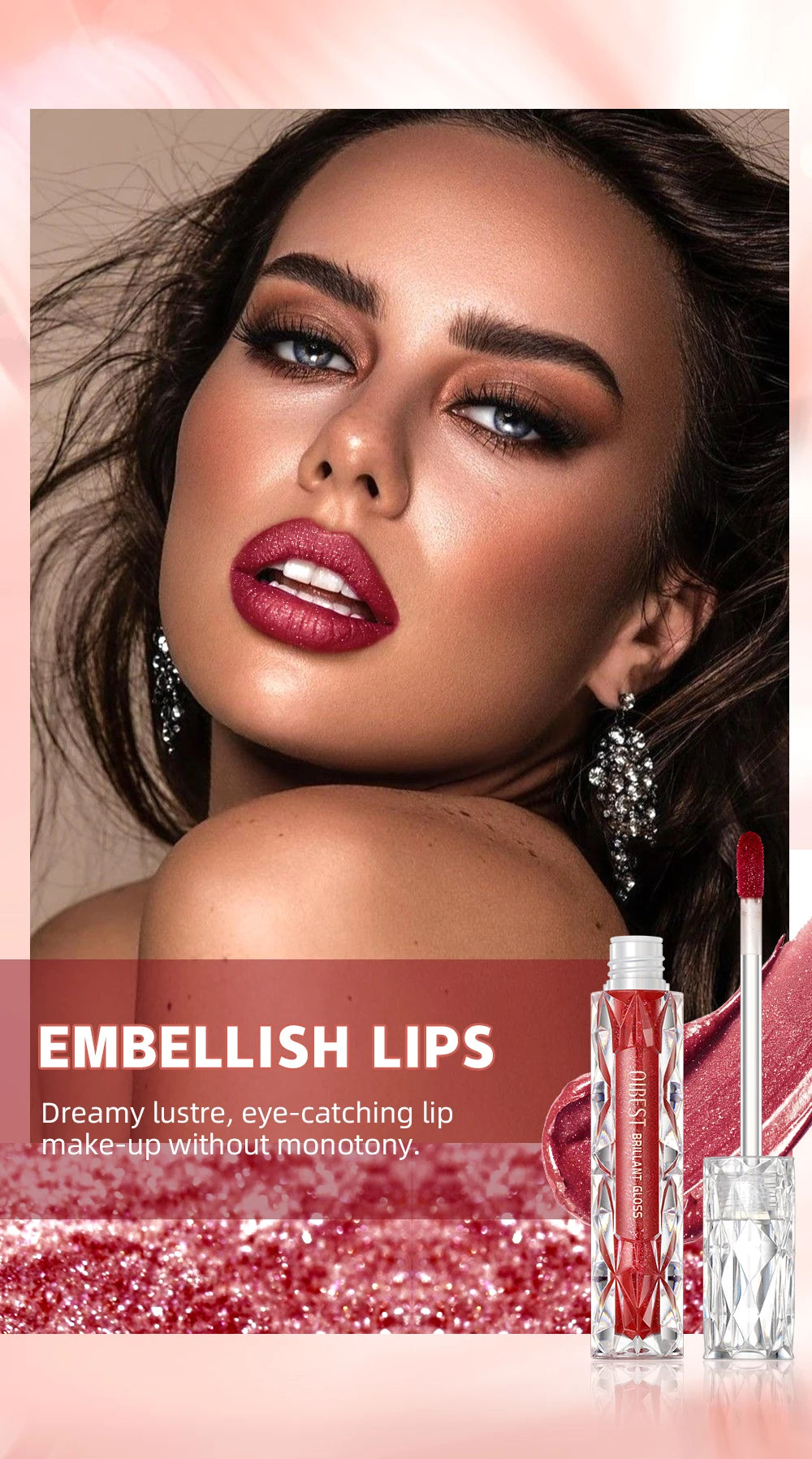 QIBEST Waterproof Diamond Shimmer