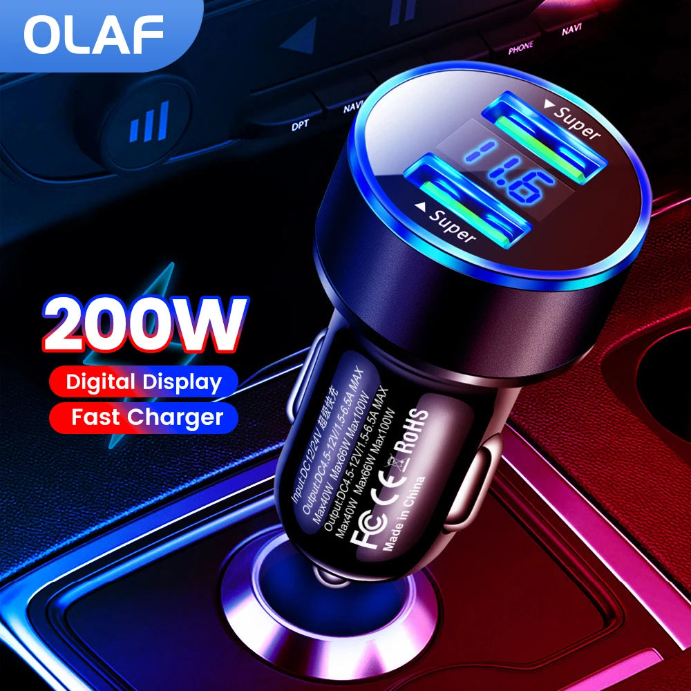 200W Car Charger