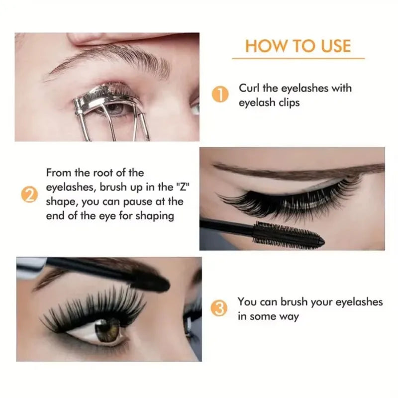 Waterproof Mascara Thick Long Smudge-proof