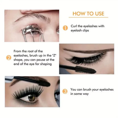 Waterproof Mascara Thick Long Smudge-proof