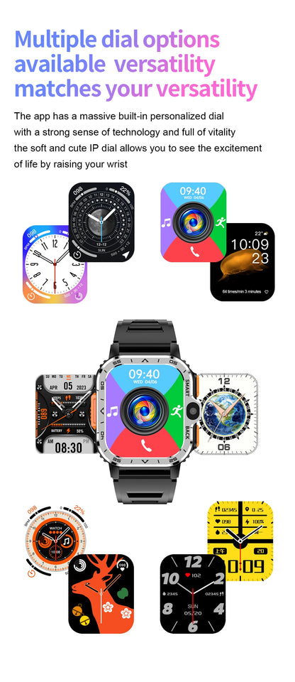 Valdus Smart Watch Men GPS 16G/64G ROM Storage 4G SIM Card WIFI
