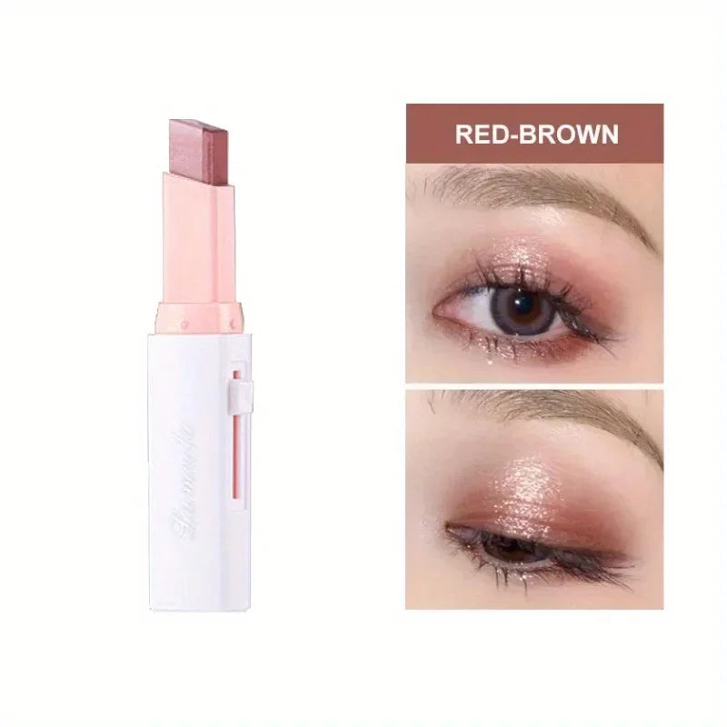 Two Color Gradient Eye Shadow Stick Three Dimensional Natural