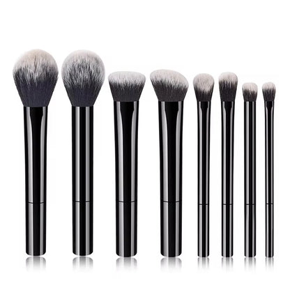 8 Pro Makeup Brush Set - Soft, Premium