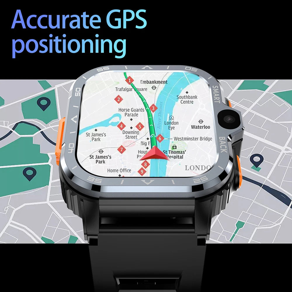 Valdus Smart Watch Men GPS 16G/64G ROM Storage 4G SIM Card WIFI