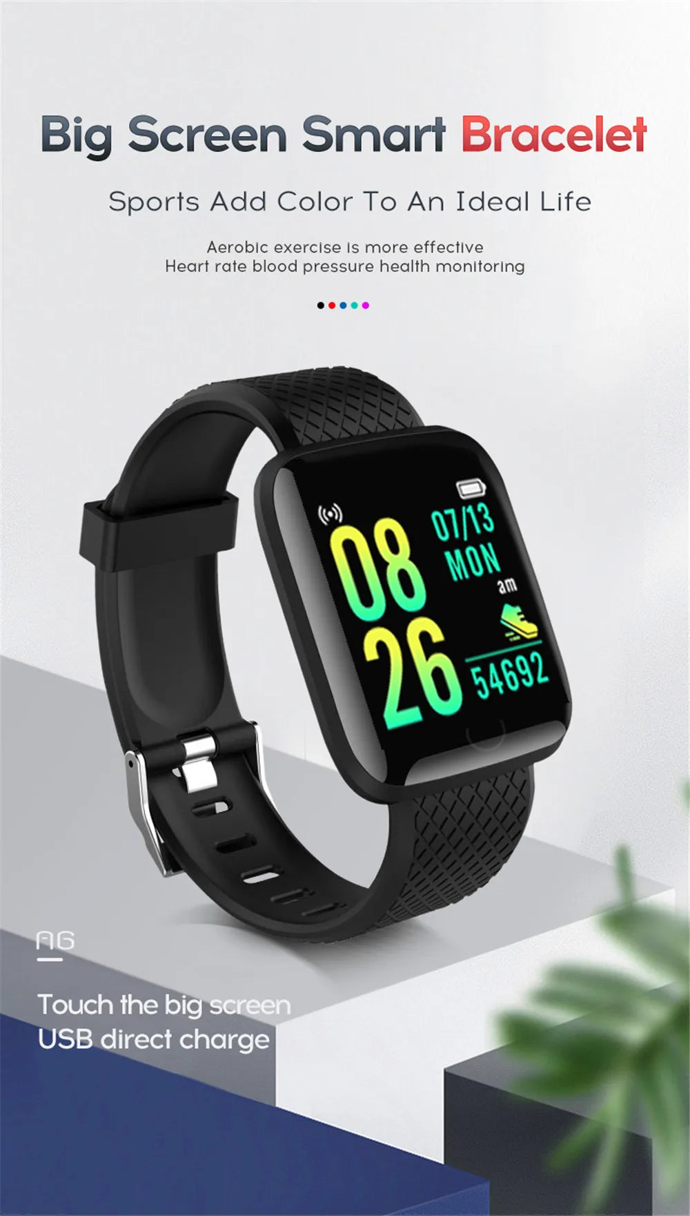 D13 Smart Watch For Men Women Kids