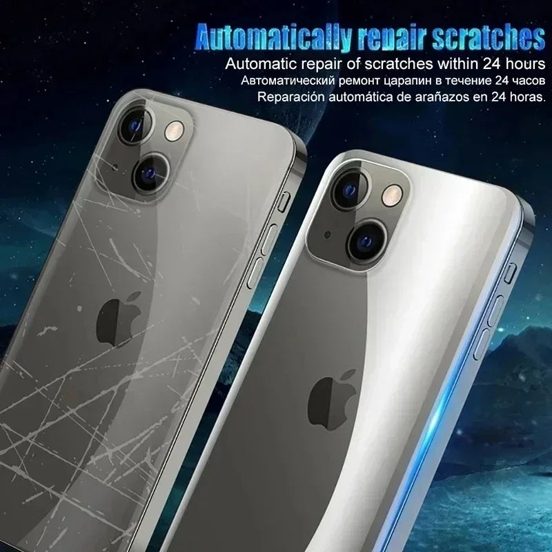 4Pcs Back Hydrogel Film for IPhone