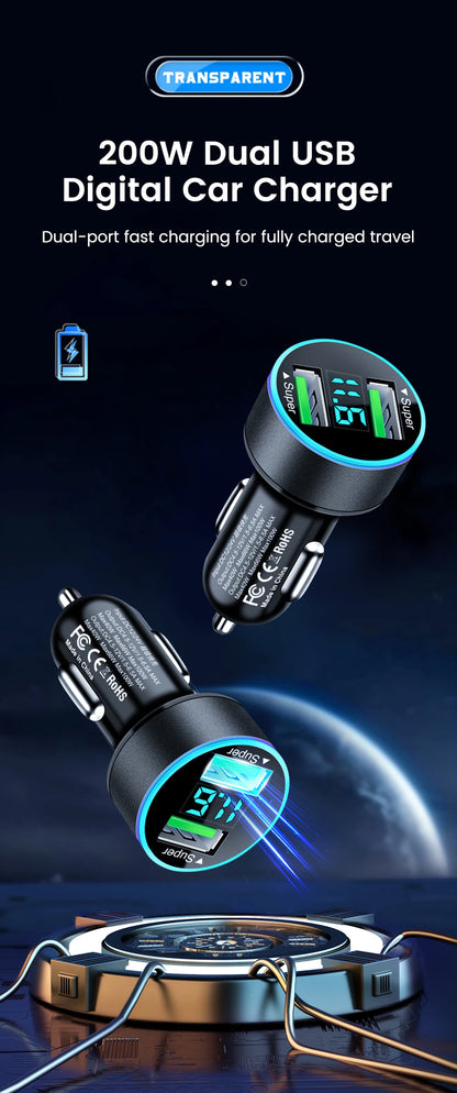 200W Car Charger