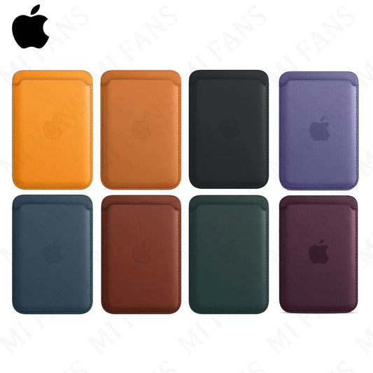 Original Apple Leather Magsafe wallet Magnetic Card