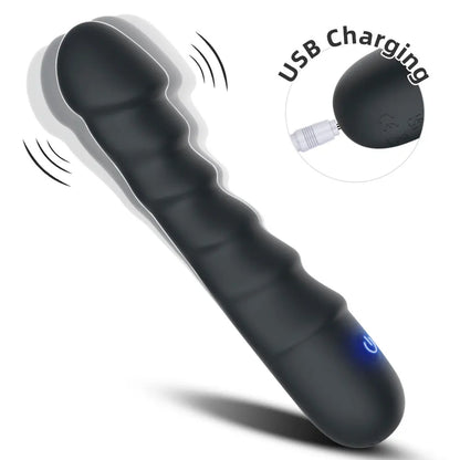 20 Modes Vibrator Soft Silicone Dildo