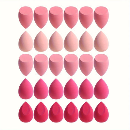 Makeup sponge set suitable for liquid BB