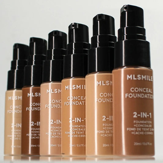 Face Foundation Cream Oil-Control Matte Professional Makeup