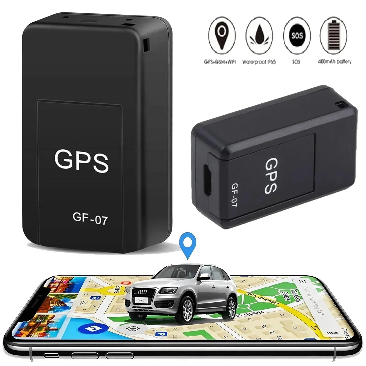 GPS Tracker Strong Magnetic Car Tracking Anti-Lost Anti-Theft Equipment Mini